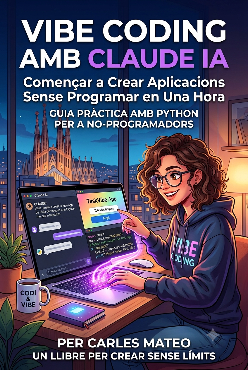 Vibe coding amb Claude IA començar a crear aplicacions sense programar en una hora